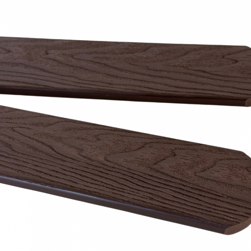 Gutta Guttafence WPC plotovka 3D s rovnou hlavou 71 x 11 x 1000 mm oak brown