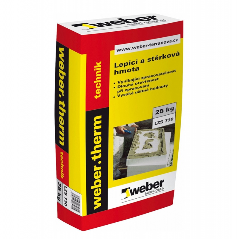 Weber Therm technik lepící a stěrková hmota 25 kg