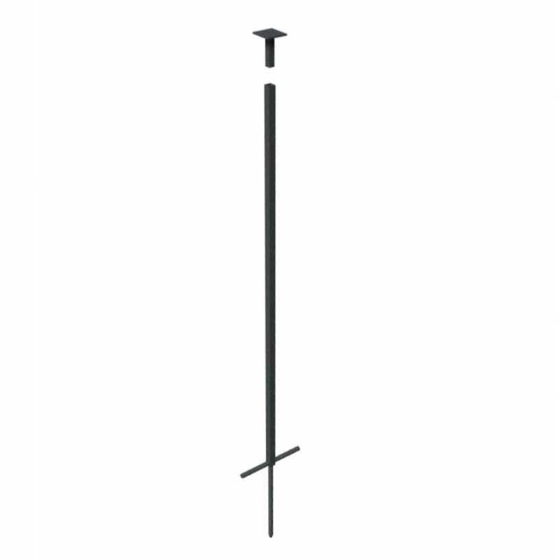 Bohemit Stojka pod krmítko 120 cm, červená