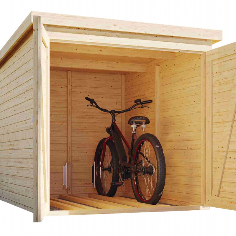 Karibu Fahrradgarage 2,2 x 1,6 m LG3039 přírodní