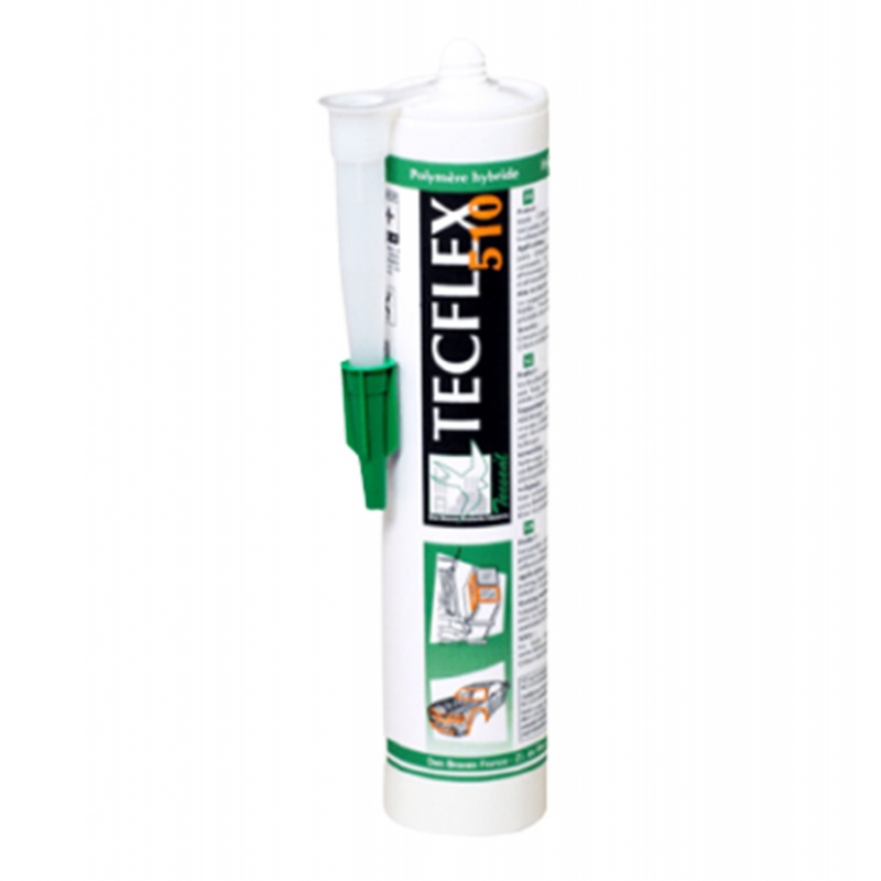 Den Braven Lepidlo na autoskla TECFLEX 510, kartuše 290 ml, černá černá 300 ml