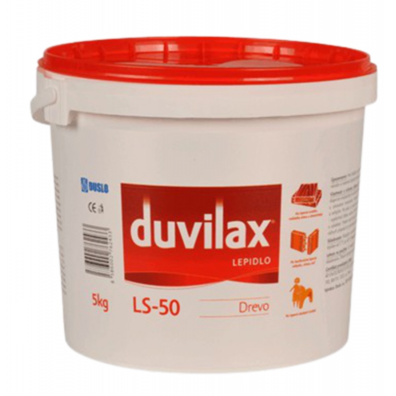 Den Braven Duvilax LS-50 lepidlo na dřevo D2 Duvilax LS-50 lepidlo na dřevo D2, kelímek 1 kg, bílá