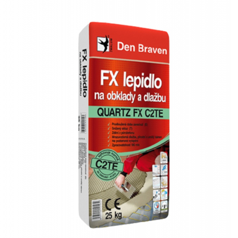 Den Braven FX lepidlo na obklady a dlažbu QUARTZ FX C2TE, pytel 7 kg