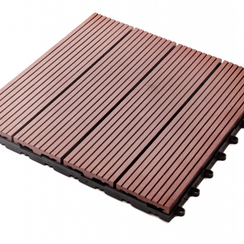 Gutta Guttadeck zahradní dlažba WPC 300 x 300 mm teak