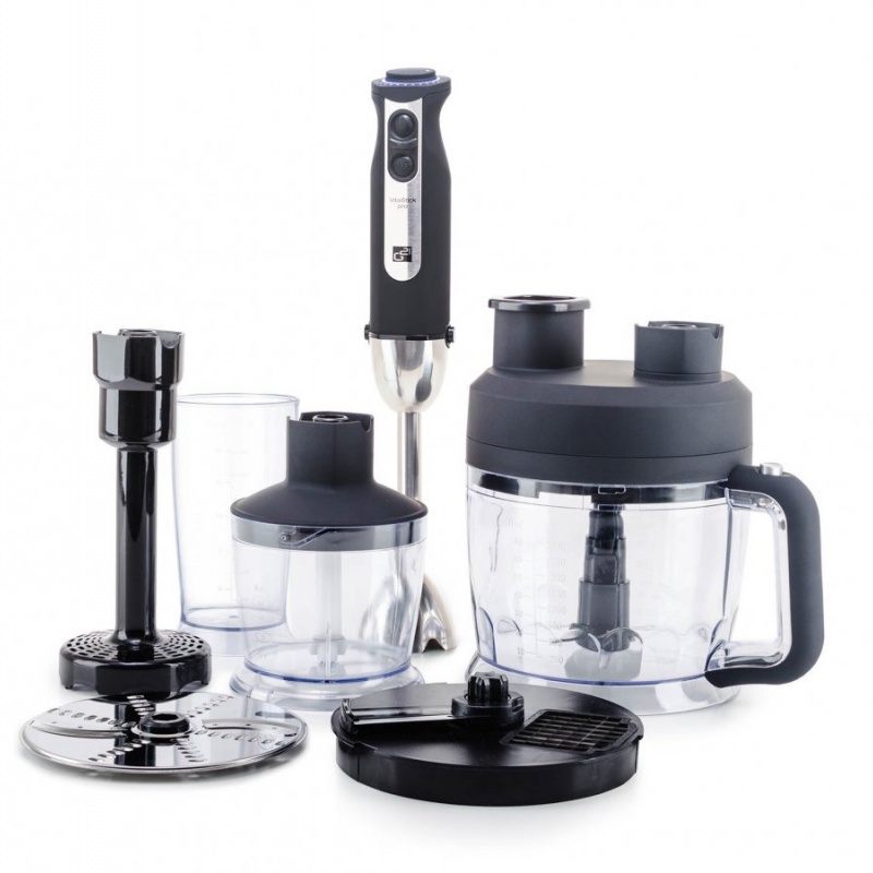 G21 Set  mixér VitalStick Pro 1000 W s Food Processorem, Black