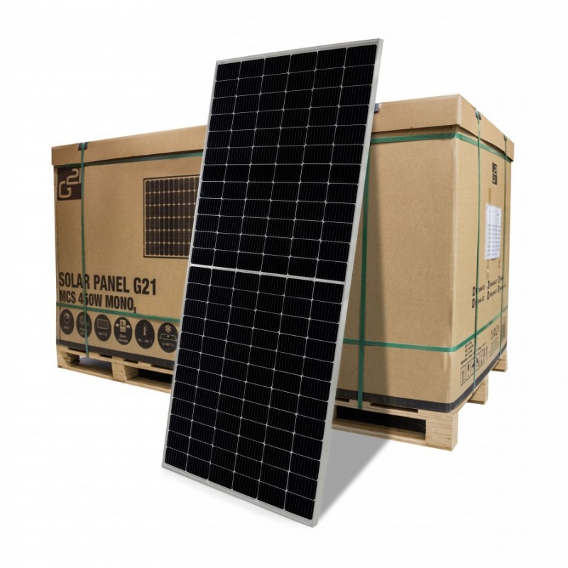 G21 Solární panel  MCS LINUO SOLAR 450W mono, hliníkový rám - paleta 31 ks, cena za kus