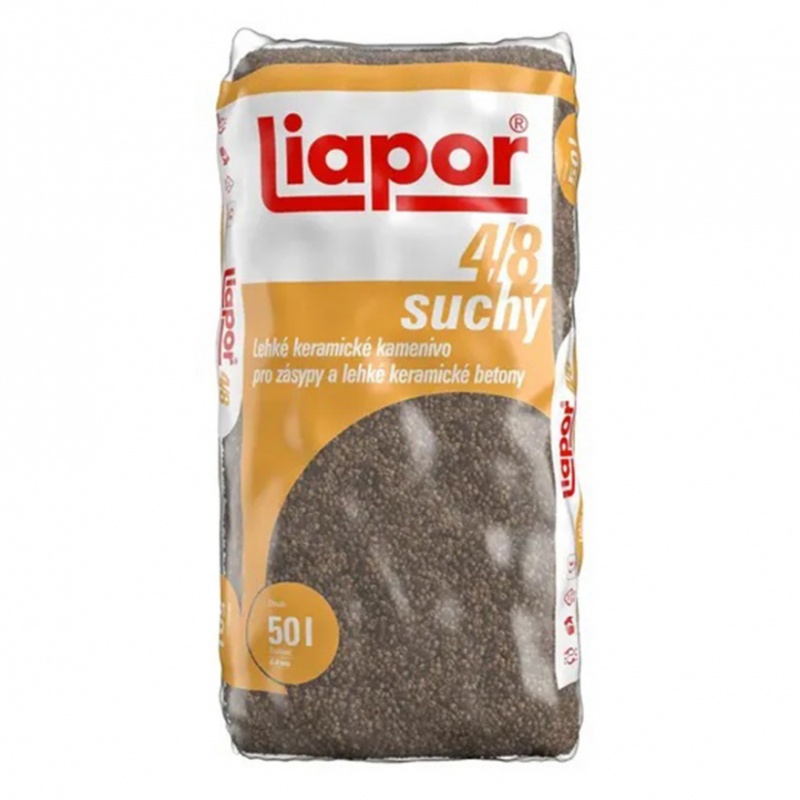 Liapor - 4 - 8 mm 50 l